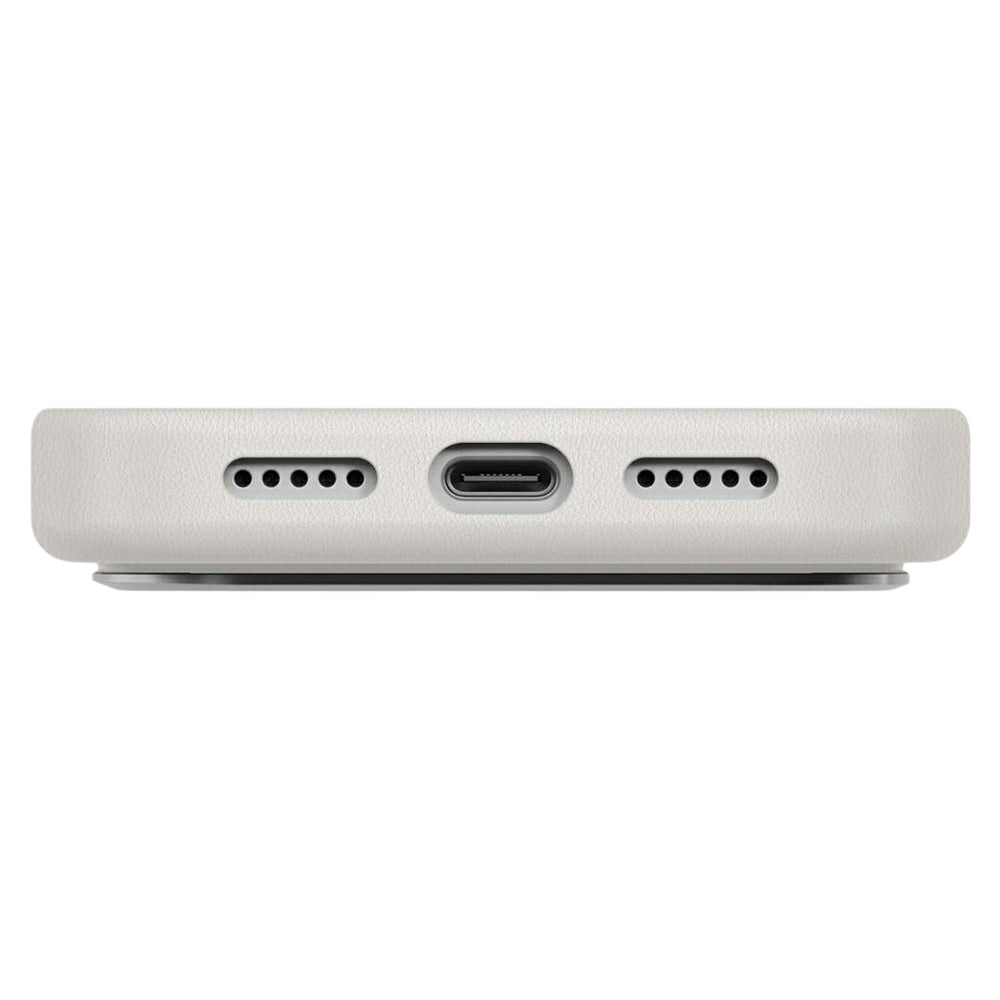 Ovitek za Apple iPhone 17 Pro Max, UNIQ, Lyden Leatherette, Siv