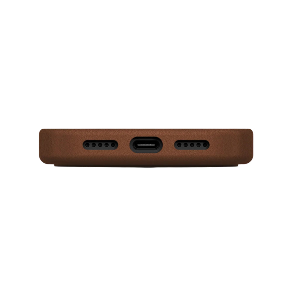 Ovitek za Apple iPhone 17 Pro, UNIQ, Lyden Leatherette, rjava