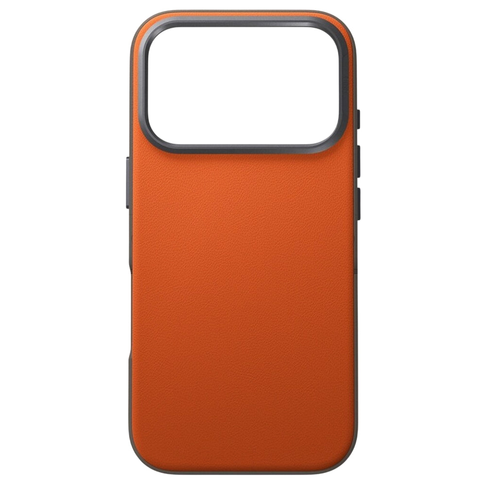 Ovitek za Apple iPhone 17 Pro, UNIQ, Lyden Leatherette, Bež Oranžna
