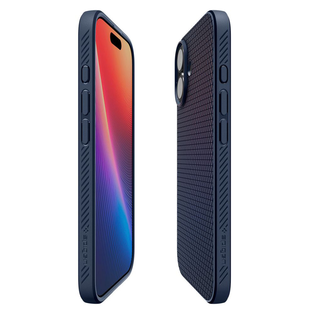Ovitek za Apple iPhone 17, Spigen, Liquid Air, Mornarsko modra ACS10370