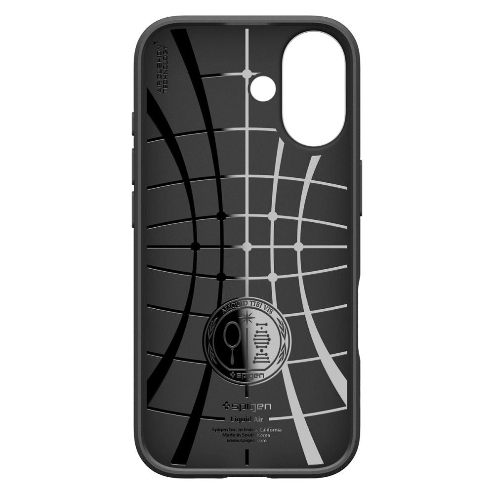 Ovitek za Apple iPhone 17, Spigen, Liquid Air, Mat Črna ACS10369