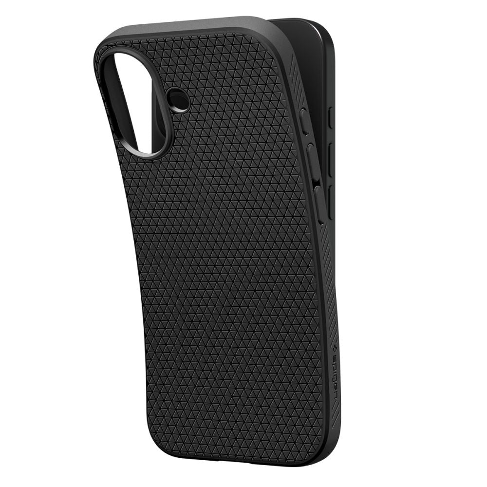 Ovitek za Apple iPhone 17, Spigen, Liquid Air, Mat Črna ACS10369