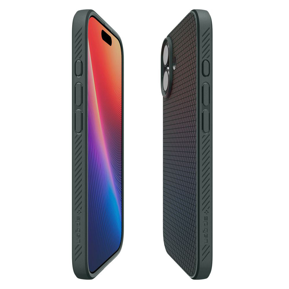 Ovitek za Apple iPhone 17, Spigen, Liquid Air, Zelen