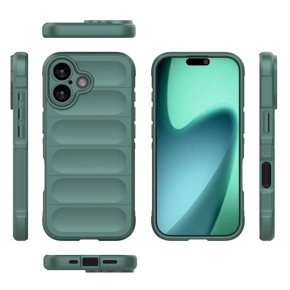 Ovitek za Apple iPhone 17, Techsuit, Magic Shield, Zelen
