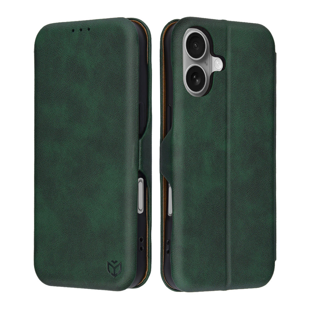 Ovitek za Apple iPhone 17, Techsuit, Safe Wallet Plus, Zelen