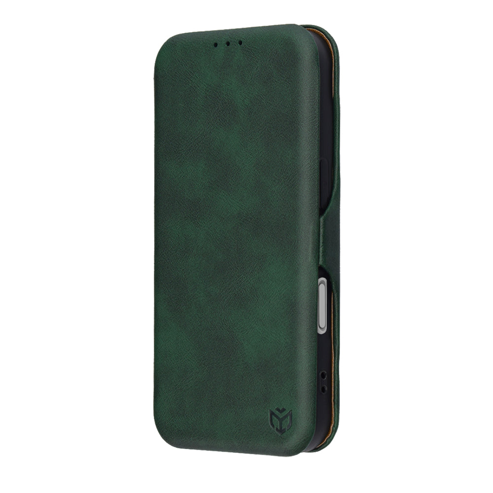 Ovitek za Apple iPhone 17, Techsuit, Safe Wallet Plus, Zelen
