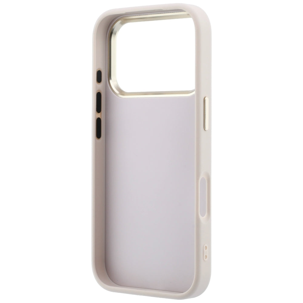 Ovitek za Apple iPhone 18 Pro / 17 Pro, Guess, 4G Big Strass Logo, Roza