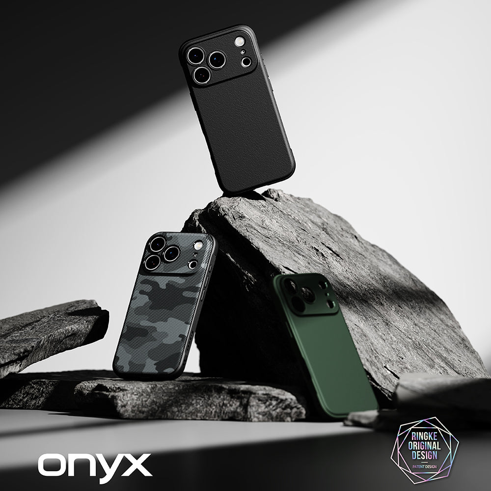 Ovitek za Apple iPhone 18 Pro / 17 Pro, Ringke, Onyx, Črn
