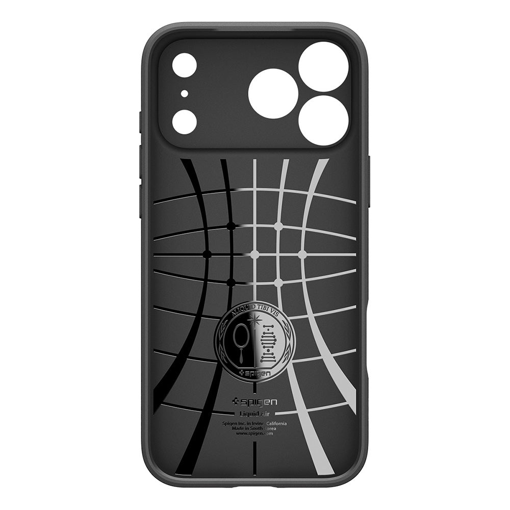 Ovitek za Apple iPhone 18 Pro / 17 Pro, Spigen, Liquid Air, mat črn ACS12149