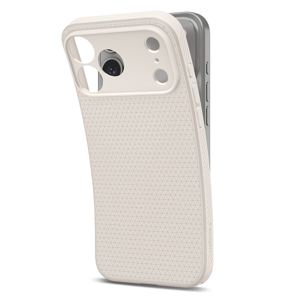 Ovitek za Apple iPhone 18 Pro Max / 17 Pro Max, Spigen, Liquid Air, Bež ACS12114
