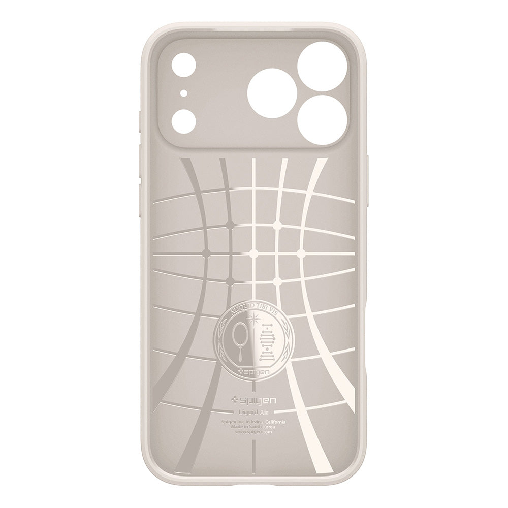 Ovitek za Apple iPhone 18 Pro Max / 17 Pro Max, Spigen, Liquid Air, Bež ACS12114