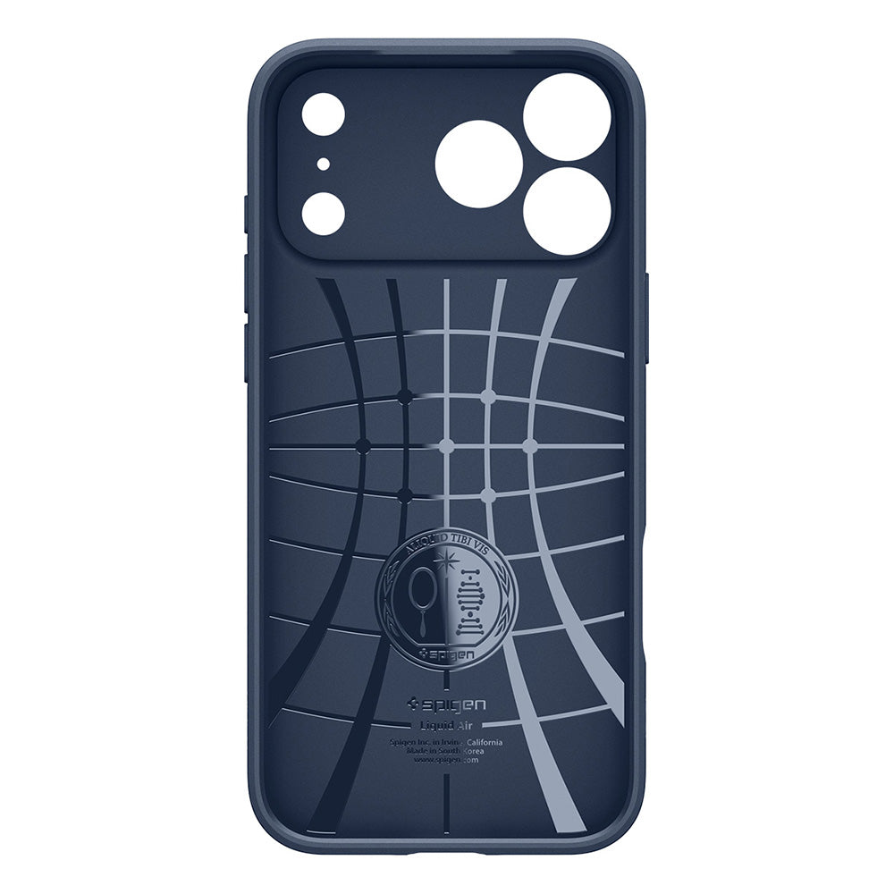 Ovitek za Apple iPhone 18 Pro Max / 17 Pro Max, Spigen, Liquid Air, Temno moder ACS12112