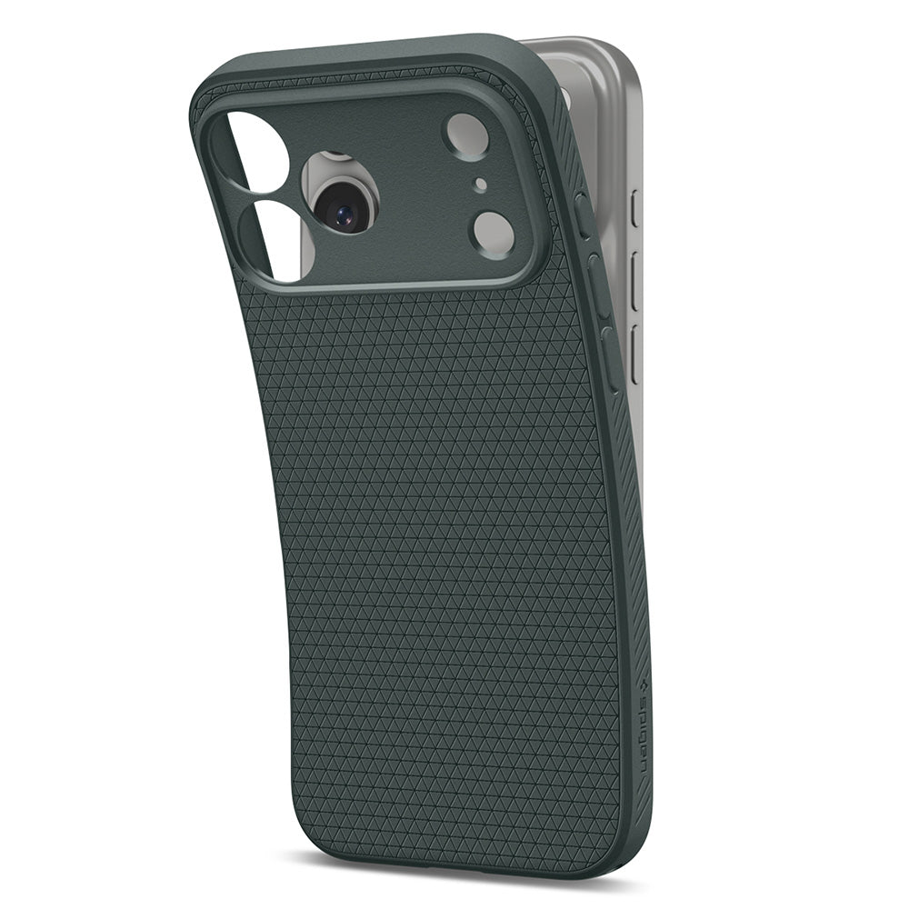 Ovitek za Apple iPhone 18 Pro Max / 17 Pro Max, Spigen, Liquid Air, Zelen ACS12113