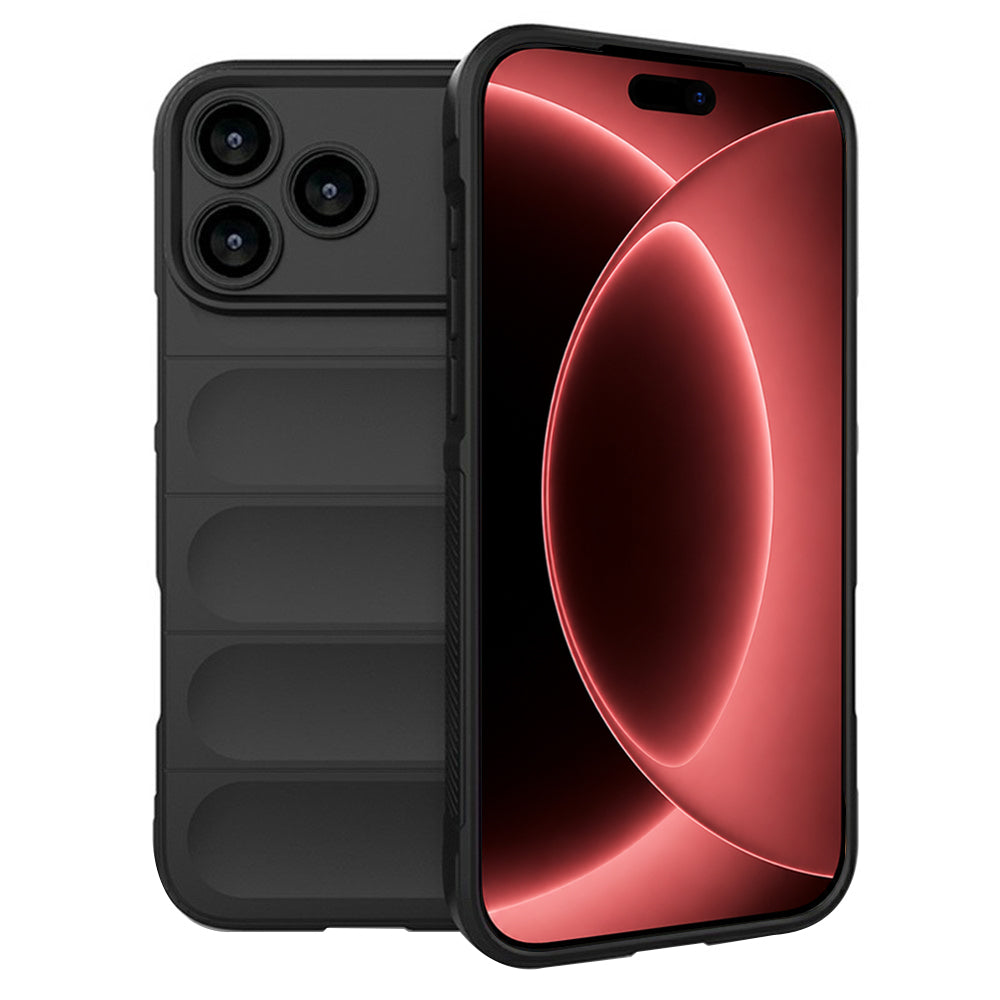 Ovitek za Apple iPhone 18 Pro Max / 17 Pro Max, Techsuit, Magic Shield, Črn