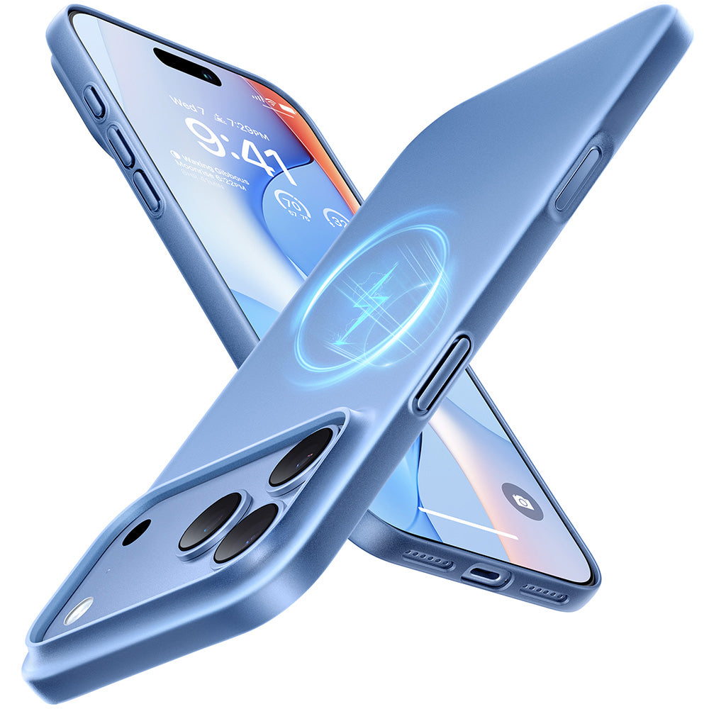 Ovitek MagSafe za Apple iPhone 18 Pro Max / 17 Pro Max, Torras, OriginFit, Modra