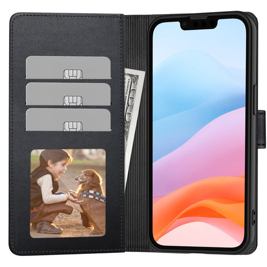 Ovitek za Apple iPhone 16e, Tech-Protect, Wallet, Črn