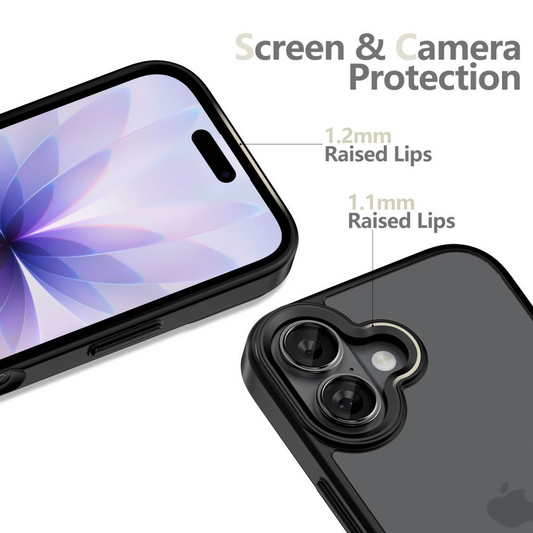 Ovitek za Apple iPhone 17, Tech-Protect, Magmat, Mat Črna
