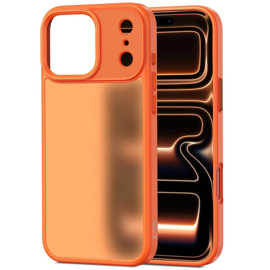 Ovitek za Apple iPhone 17 Pro Max, Tech-Protect, Magmat, Mat Oranžna