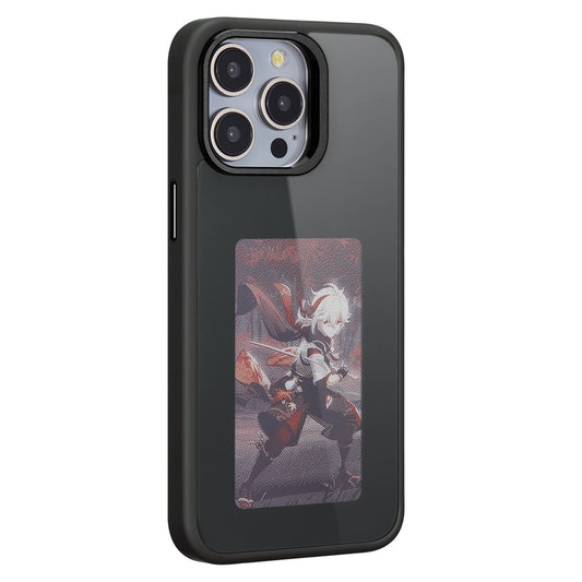 Ovitek za Apple iPhone 13 Pro Max, OEM, Prilagojen E-Ink zaslon, Črn
