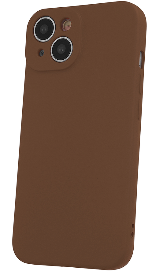 Ovitek za Apple iPhone 18 Pro / 17 Pro, OEM, silikon, rjav