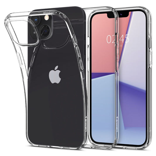 Ohišje za Apple iPhone 13, Spigen, s tekočimi kristali, prozorno