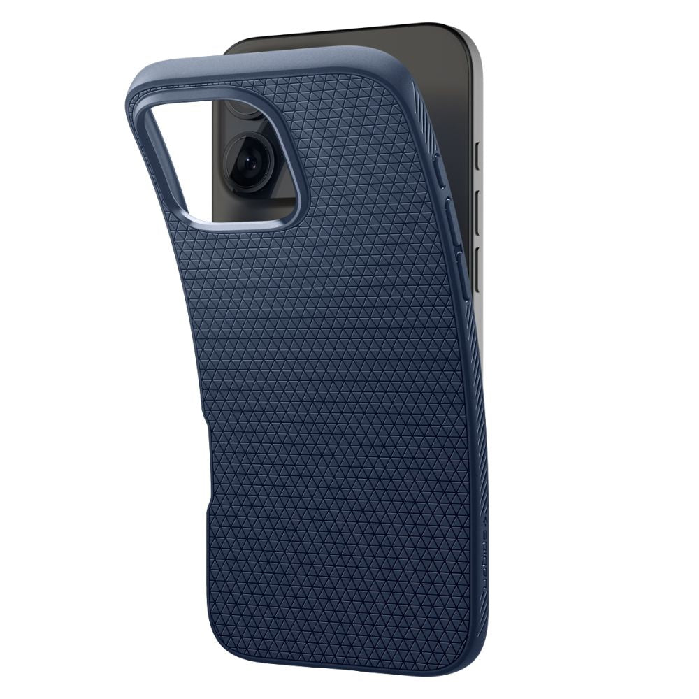 Ohišje za Apple iPhone 16 Pro, Spigen, Liquid Air, modro ACS08118