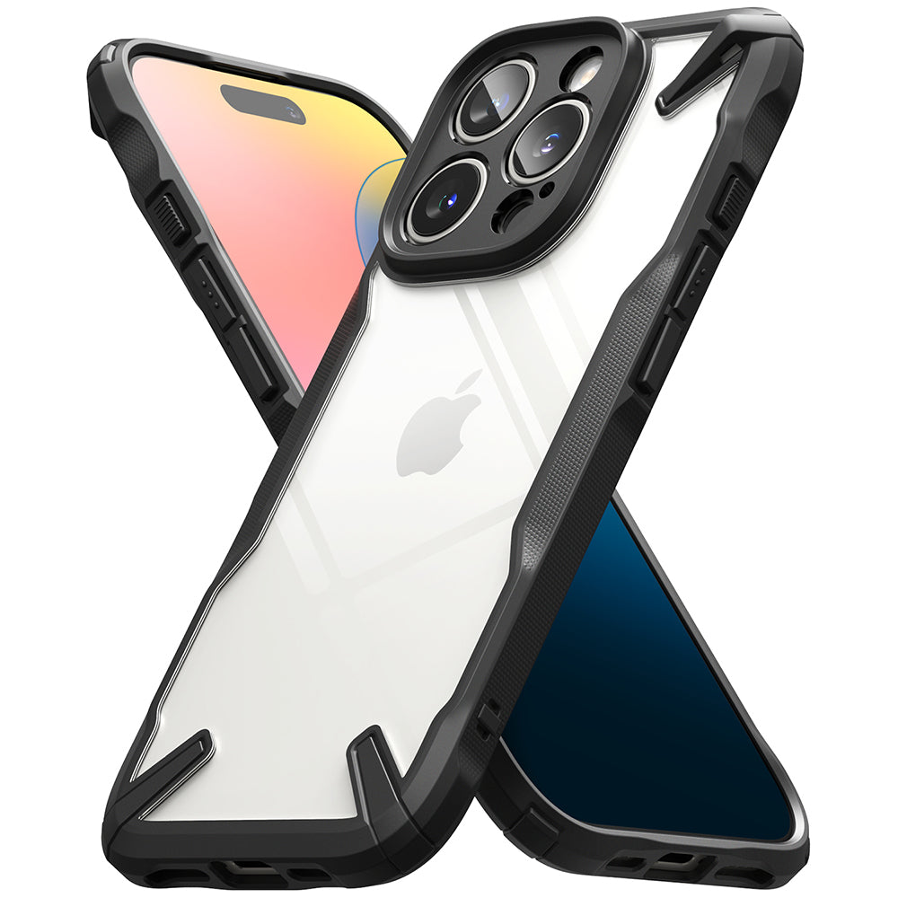 Ohišje za Apple iPhone 16 Pro Max, Ringke, Fusion X, črno