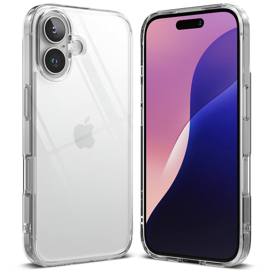 Ohišje za Apple iPhone 16, Ringke, Fusion, prozorno