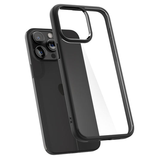 Ovitek za Apple iPhone 15 Pro, Spigen, Ultra Hybrid, mat črn ACS06713
