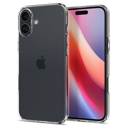 Ohišje za Apple iPhone 16 Plus, Spigen, s tekočimi kristali, prozorno ACS08064