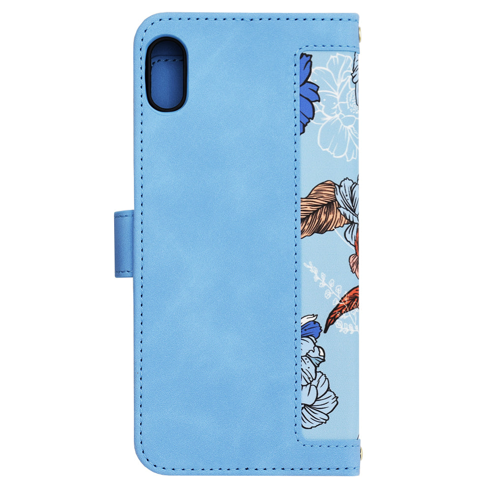 Ovitek za Apple iPhone XS Max, Techsuit, FlipCraft, modra