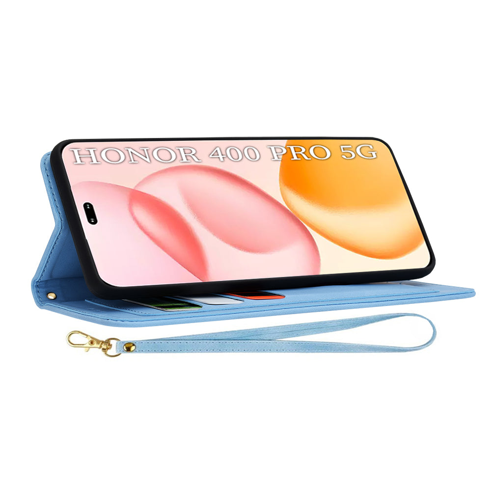 Ovitek za Honor 400 Pro, Techsuit, FlipCraft, modra