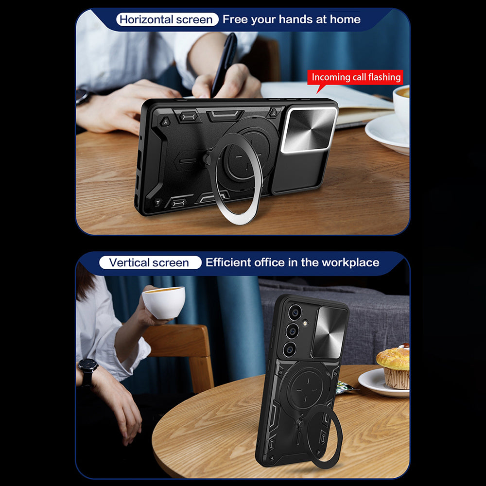 Ovitek za Honor 400 Smart 4G / X7d 4G / 400 Smart 5G, Techsuit, CamGuard Pro, Vijolična