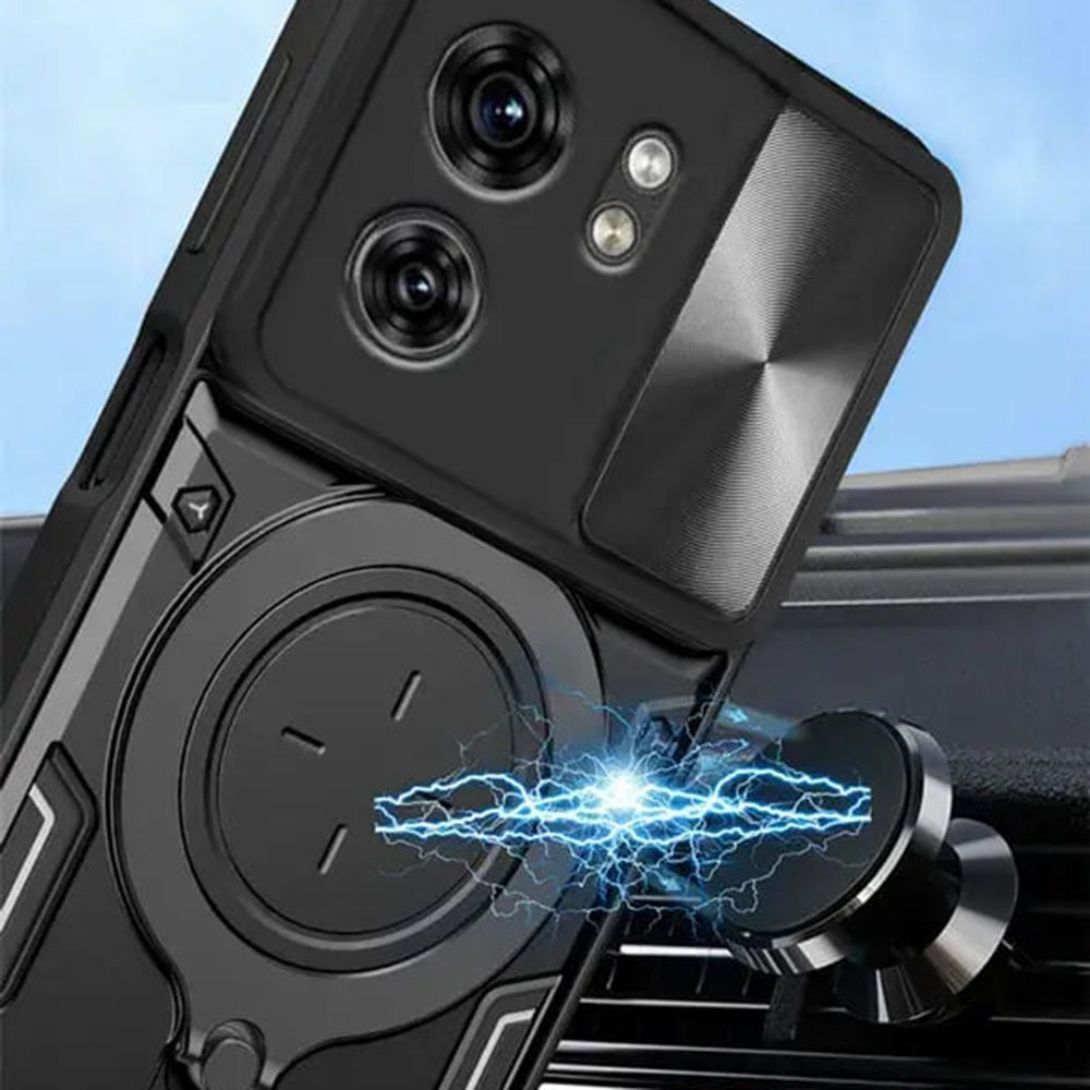 Ovitek za Honor 400 Smart 4G / X7d 4G / 400 Smart 5G, Techsuit, CamGuard Pro, Vijolična