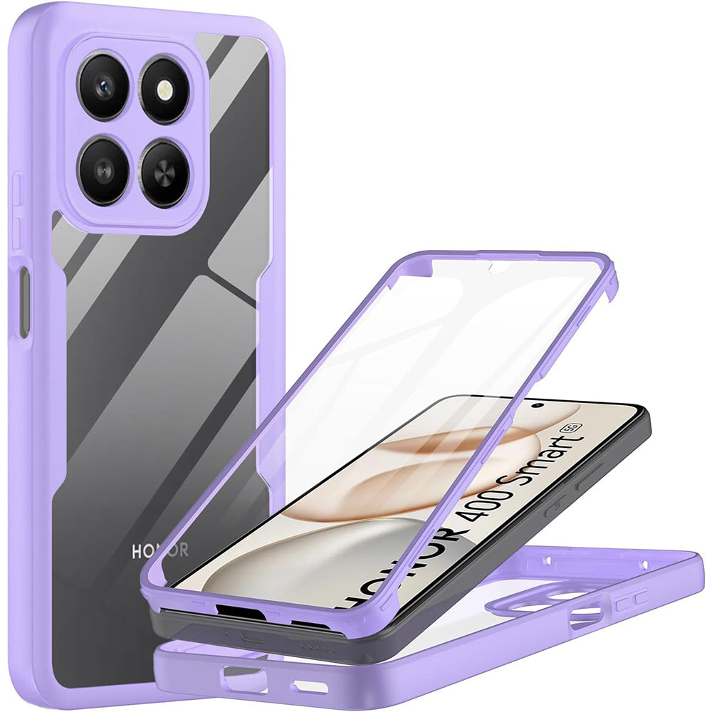 Ovitek za Honor 400 Smart 4G / X7d 4G / 400 Smart 5G, Techsuit, ColorVerse 360, Vijolična