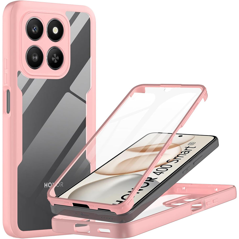 Ovitek za Honor 400 Smart 4G / X7d 4G / 400 Smart 5G, Techsuit, ColorVerse 360, Roza