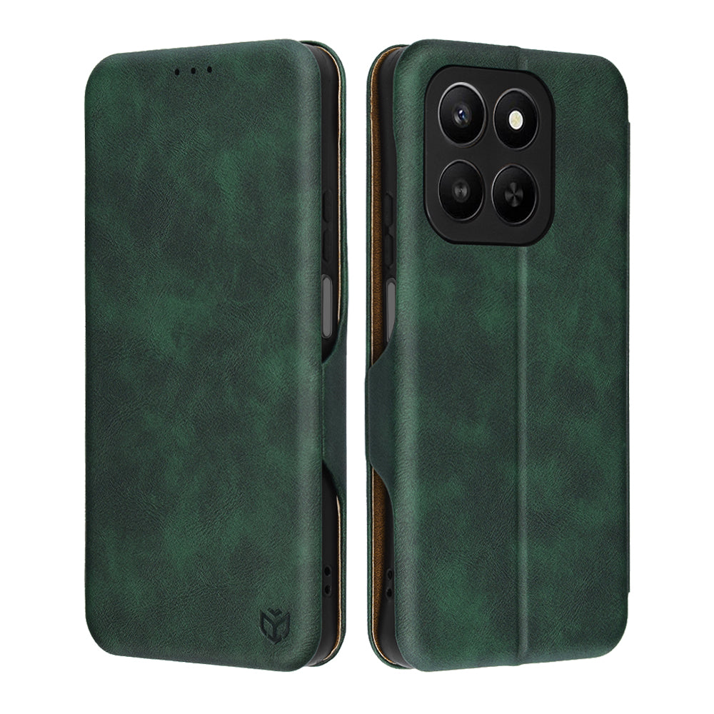 Ovitek za Honor 400 Smart 4G / X7d 4G / 400 Smart 5G, Techsuit, Safe Wallet Plus, Zelen