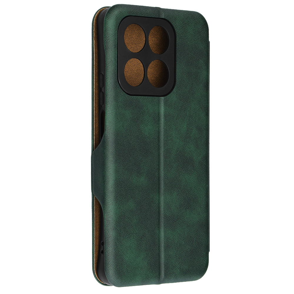 Ovitek za Honor 400 Smart 4G / X7d 4G / 400 Smart 5G, Techsuit, Safe Wallet Plus, Zelen