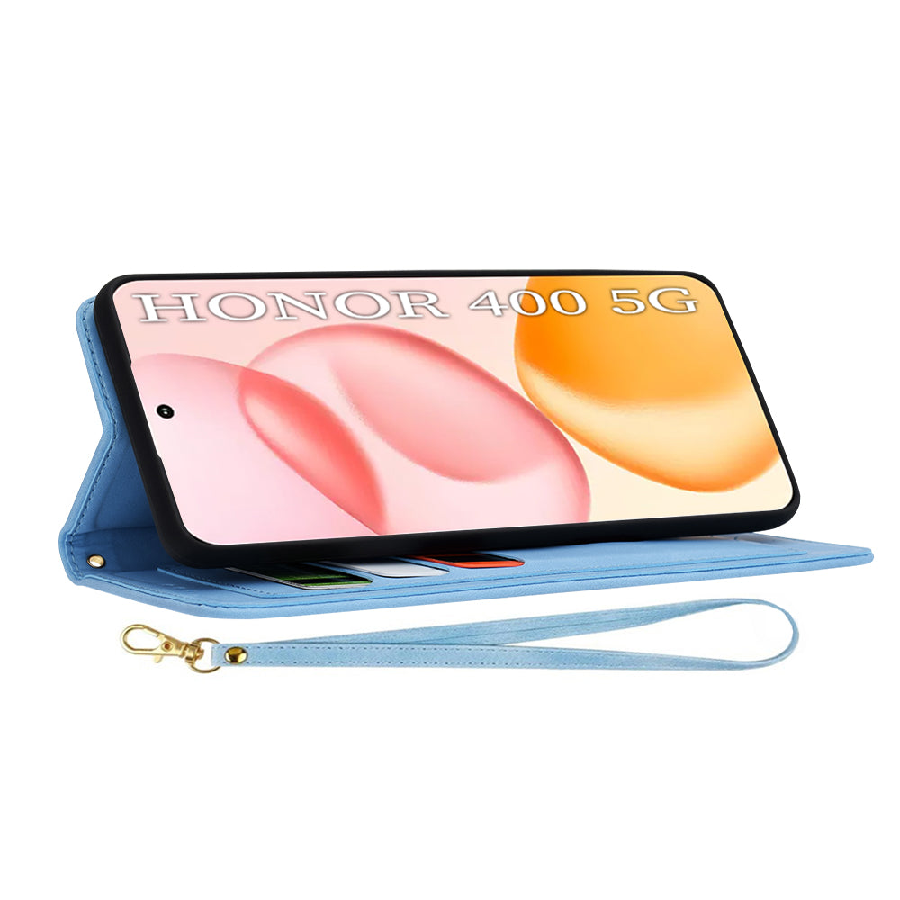 Ovitek za Honor 400, Techsuit, FlipCraft, modra