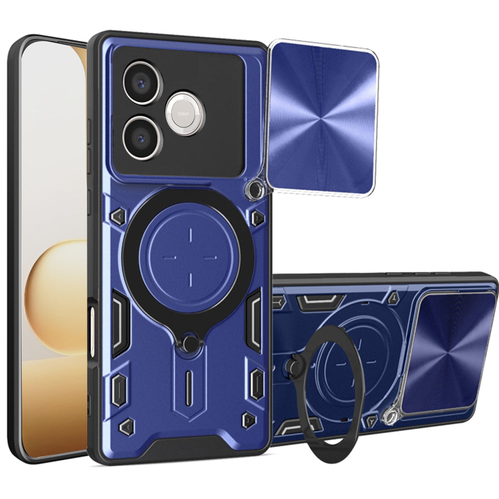 Case for Honor 600 Lite, Techsuit, CamGuard Pro, Blue