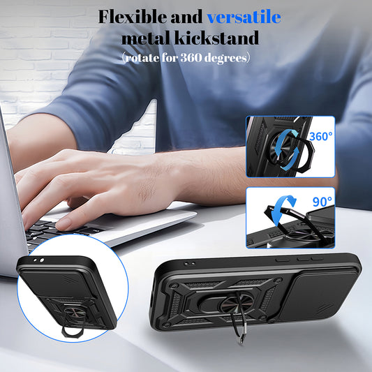 Ovitek za Honor 600 Lite, Techsuit, CamShield, Zlat