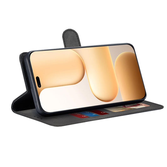 Ovitek za Honor 600 Lite, Techsuit, Diary Book, Črn