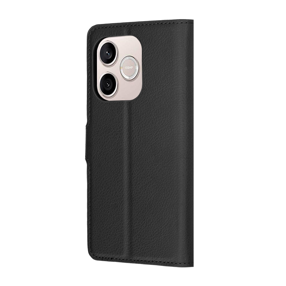 Ovitek za Honor 600 Lite, Techsuit, Leather Folio, Črn