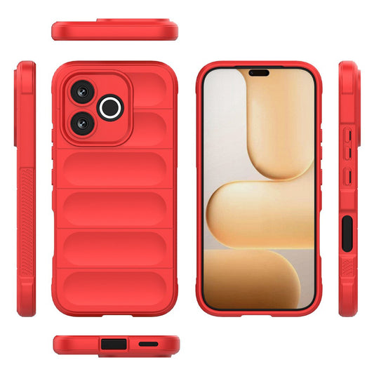 Ovitek za Honor 600 Lite, Techsuit, Magic Shield, rdeč