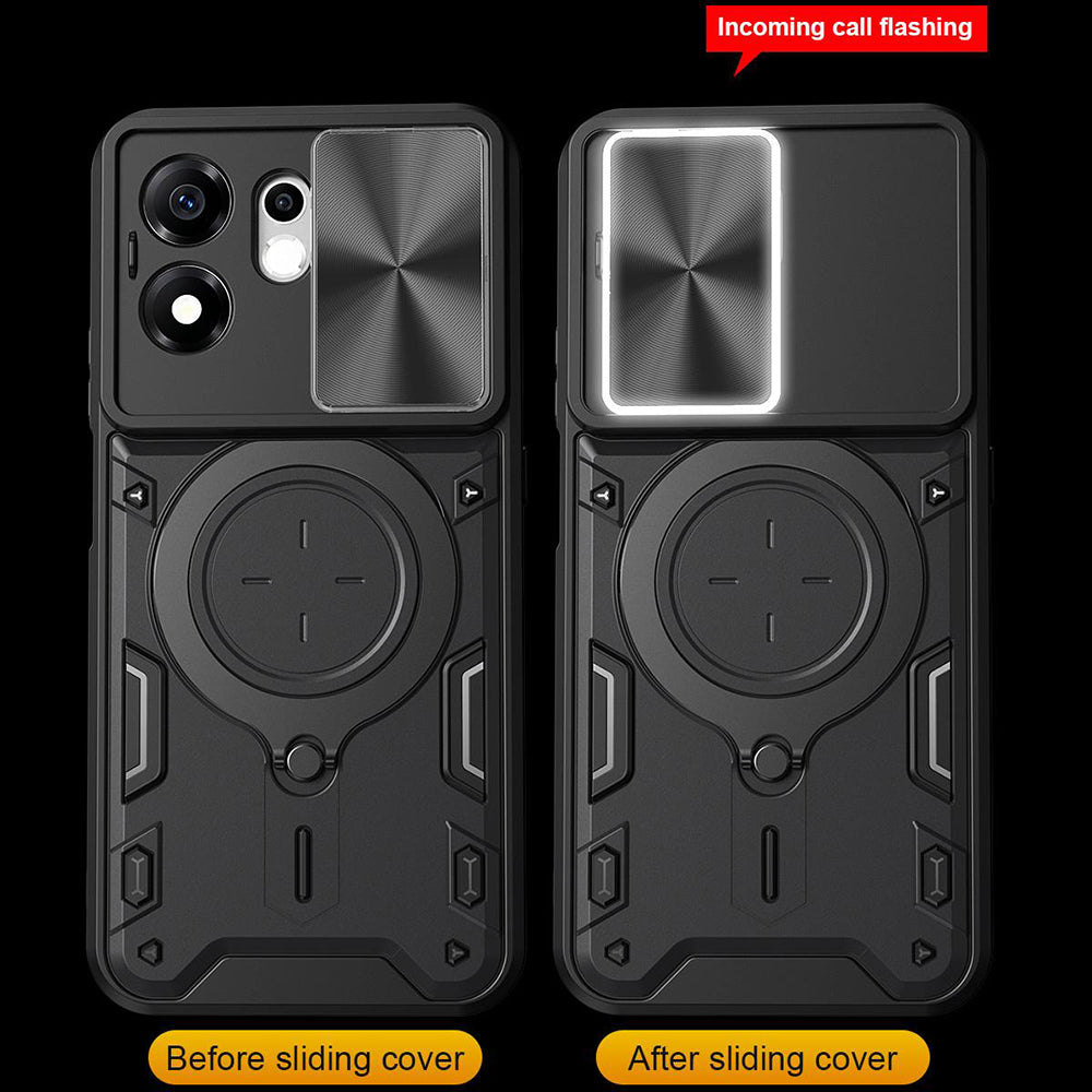 Ovitek za Honor 600 Smart, Techsuit, CamGuard Pro, modra