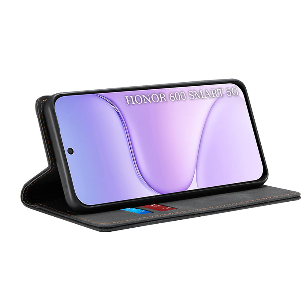 Ovitek za Honor 600 Smart, Techsuit, Confy, Črn
