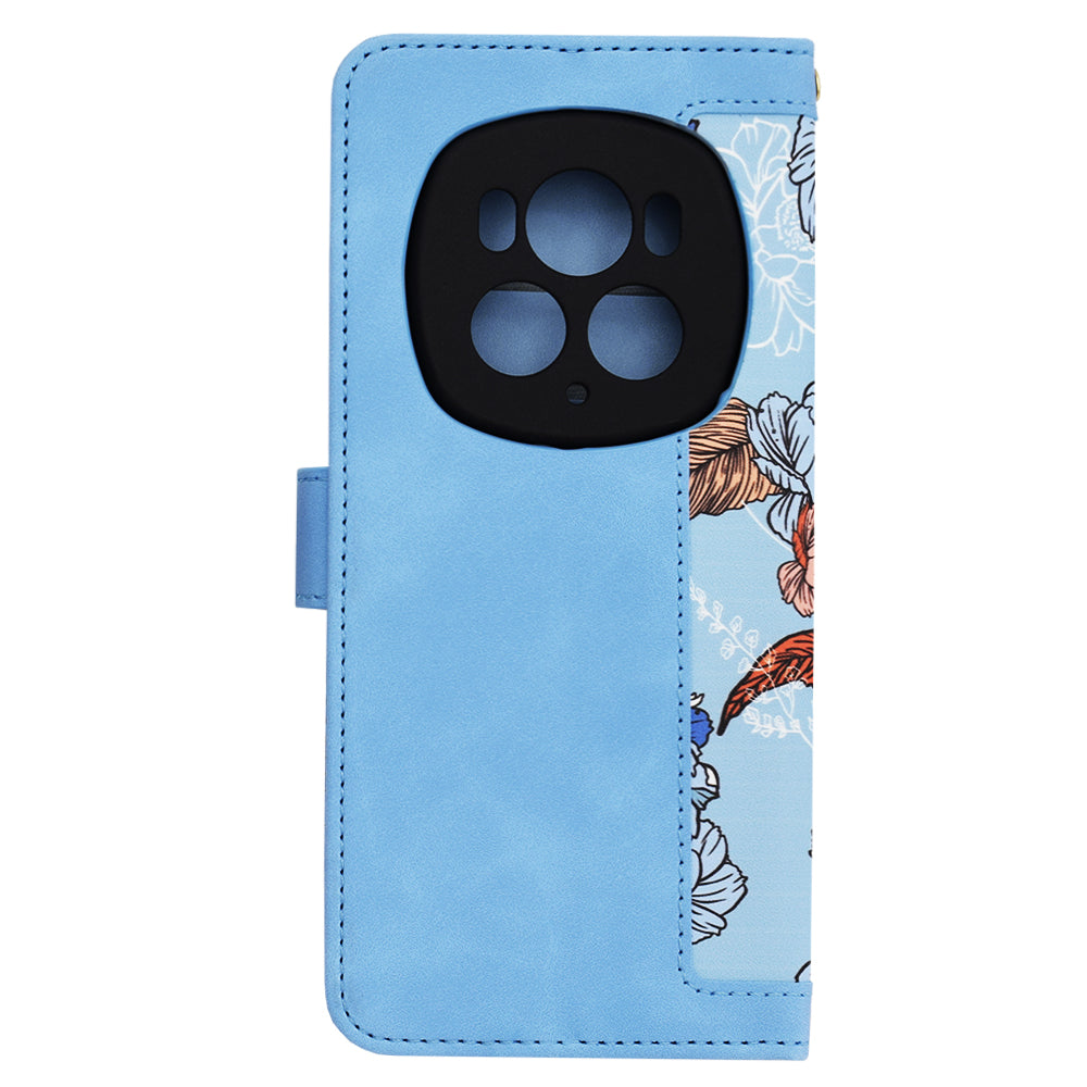 Ovitek za Honor Magic6 Pro, Techsuit, FlipCraft, modra