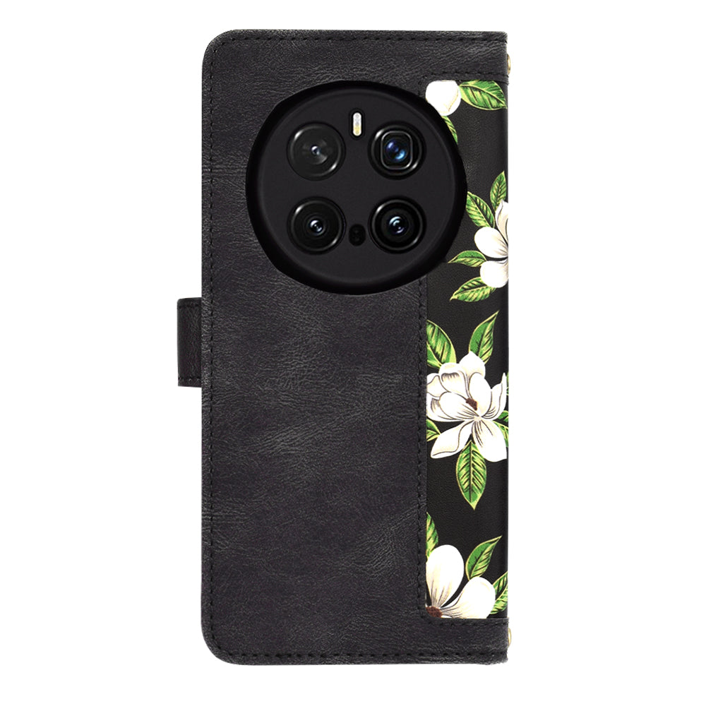 Ovitek za Honor Magic7 Pro, Techsuit, FlipCraft, Črn