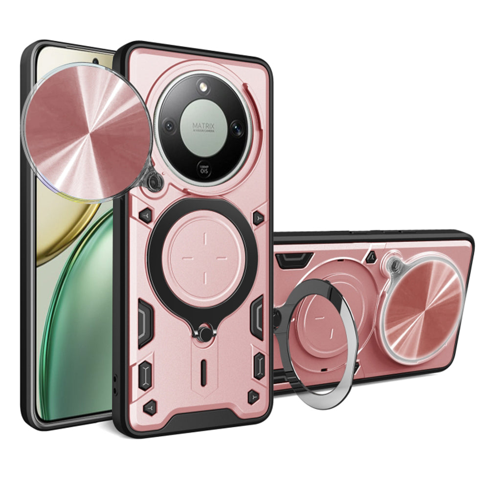 Ovitek za Honor Magic8 Lite, Techsuit, CamGuard Pro, Rožnato Zlata