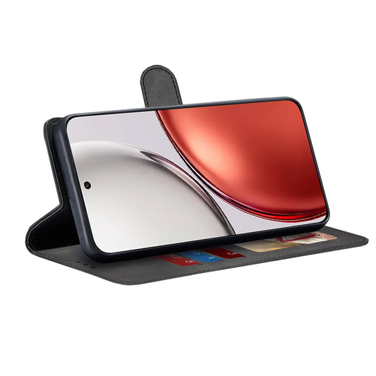 Ovitek za Honor Magic8 Lite, Techsuit, Diary Book, Črn